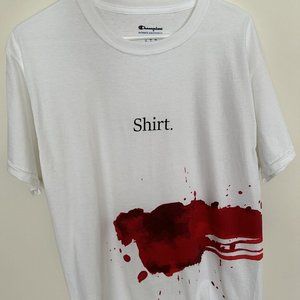*RARE* SZA Bloodstain Shirt Champion Medium [FFO SOS, R&B, TikTok, Taylor Swift]